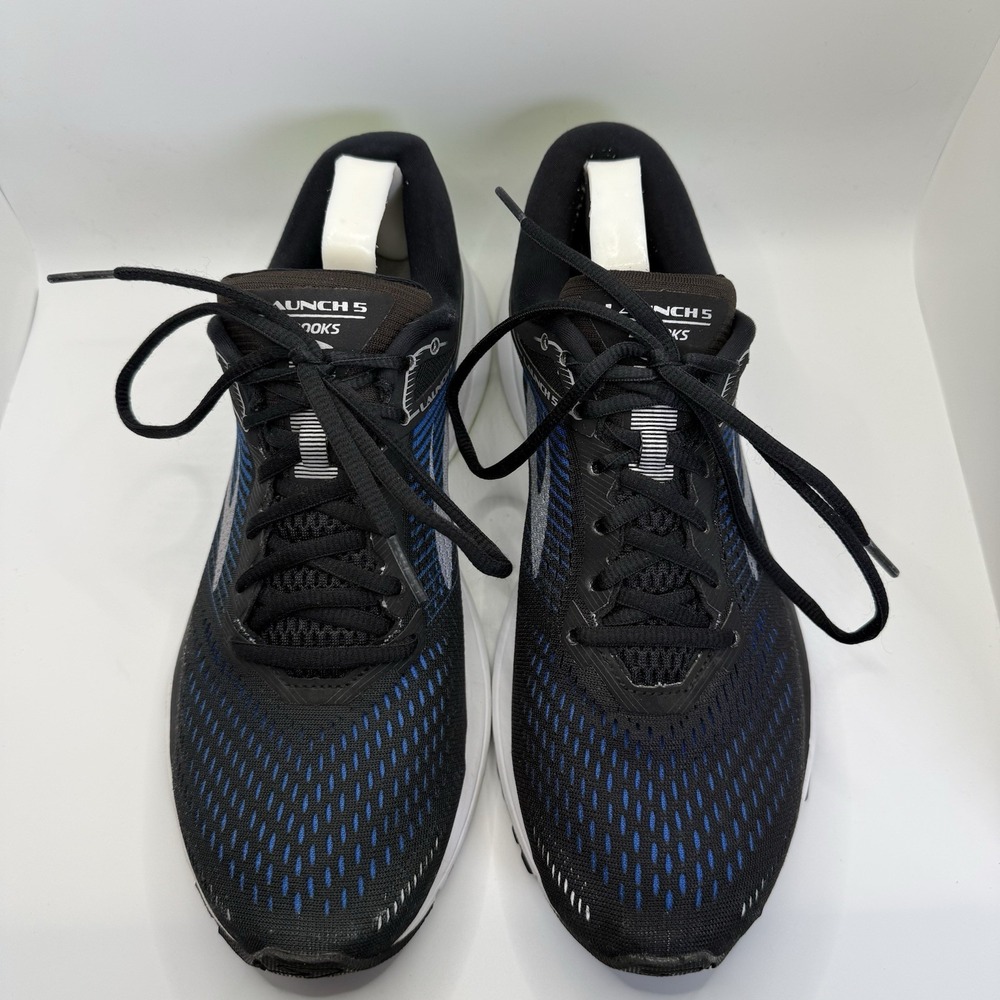 Brooks Launch 5 Men's Running Shoes 1102781D016 Black Blue Green Size‎ 9.5 - Picture 3 of 12